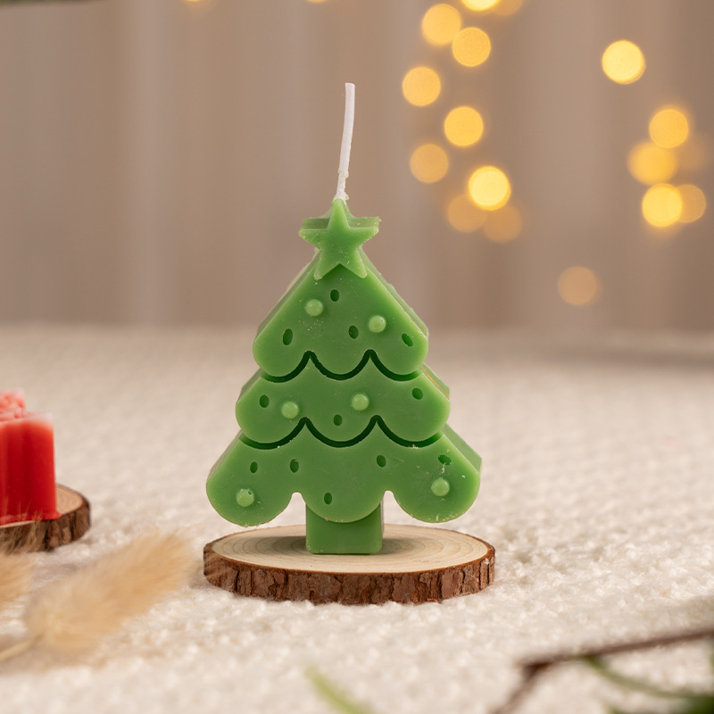 Christmas tree scented candles