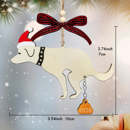 Christmas wooden ornaments