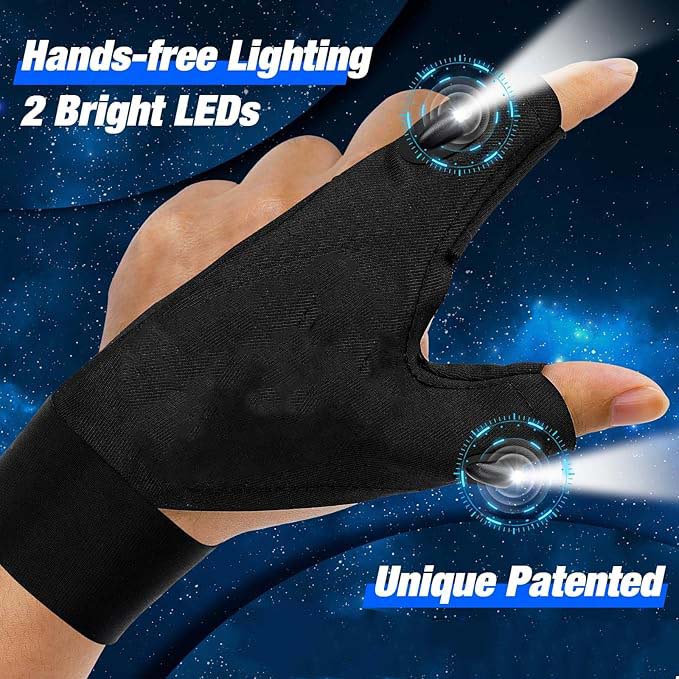 LED lighting gloves