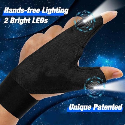 LED lighting gloves