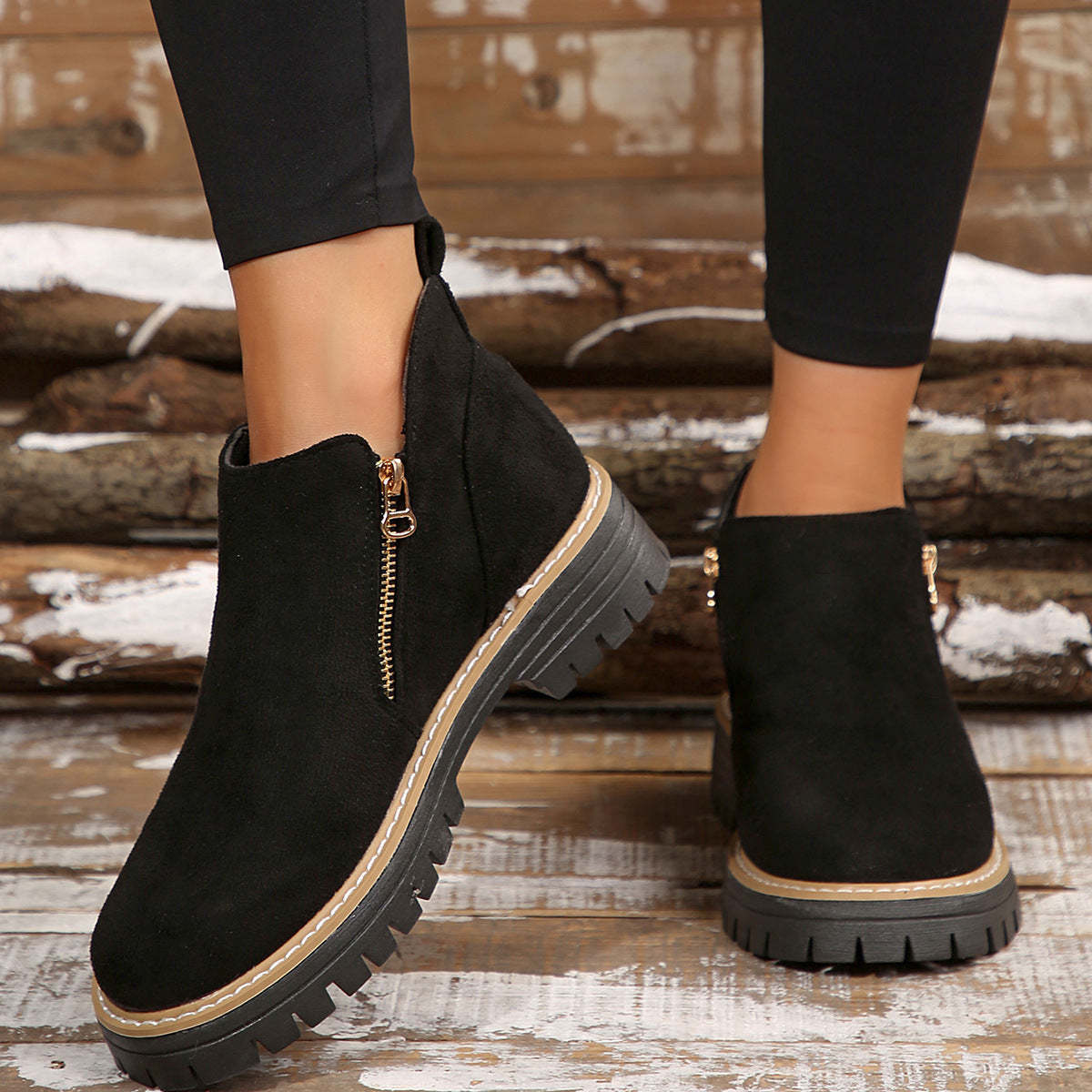 Women's Suede Chelsea Boots