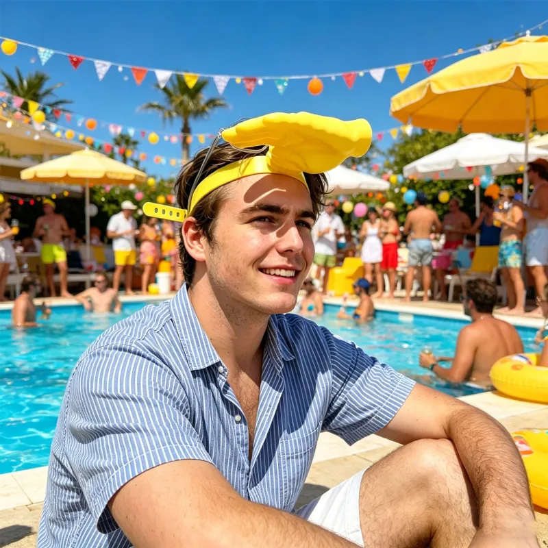 Funny hand-shaped Sun Hat headband