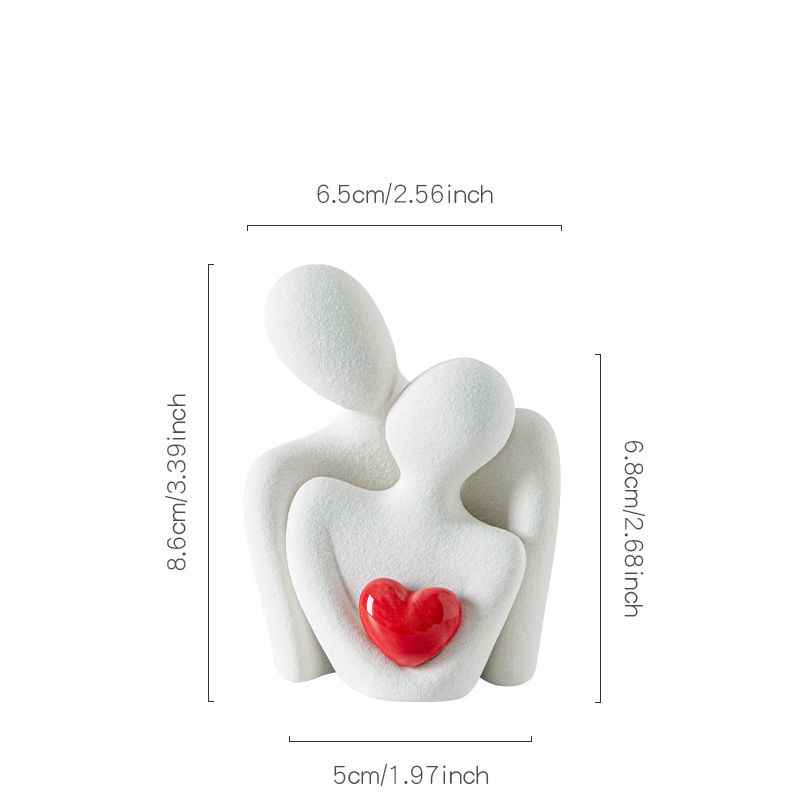 Ceramic figurines for couples