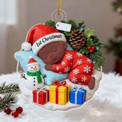 Personalized Decorations - Acrylic Keepsakes for Sleeping Babies