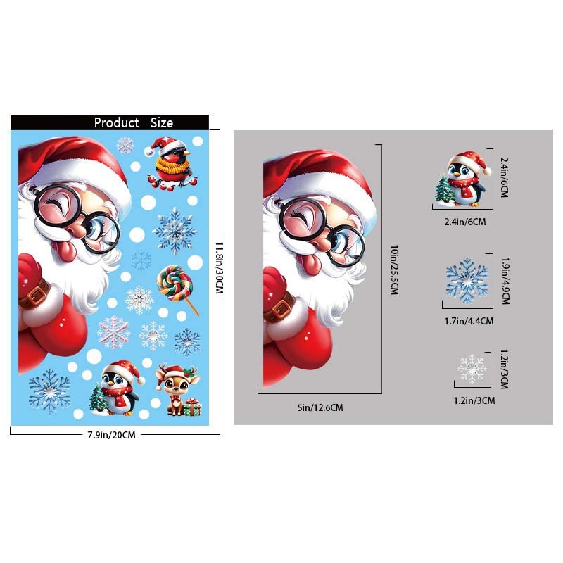 Christmas Static Stickers
