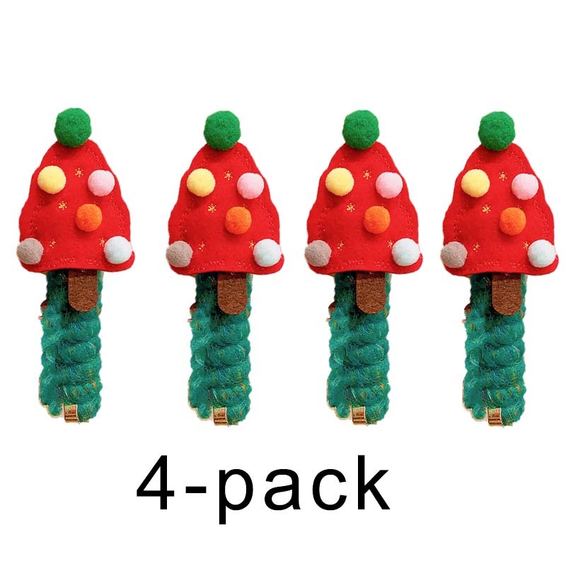 Christmas coil hair tie