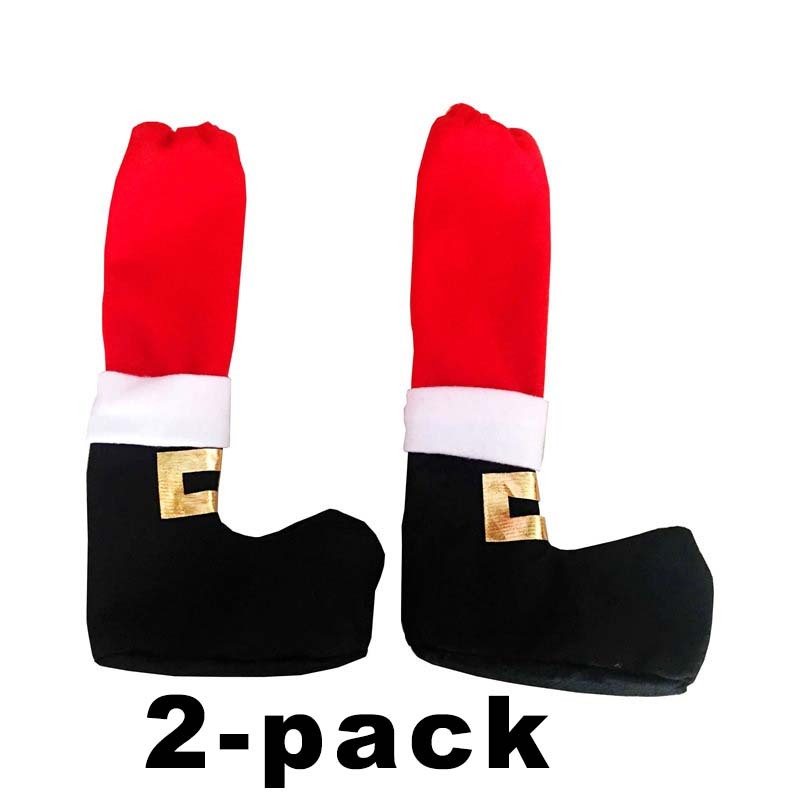 Christmas decoration table and chair foot covers
