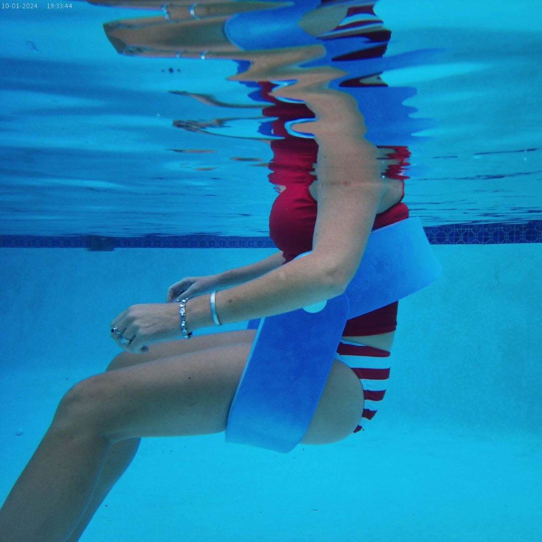 Folding water chair