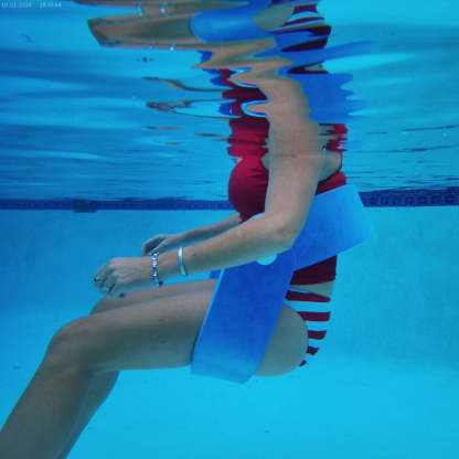 Folding water chair