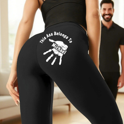 Customizable stretchy yoga pants