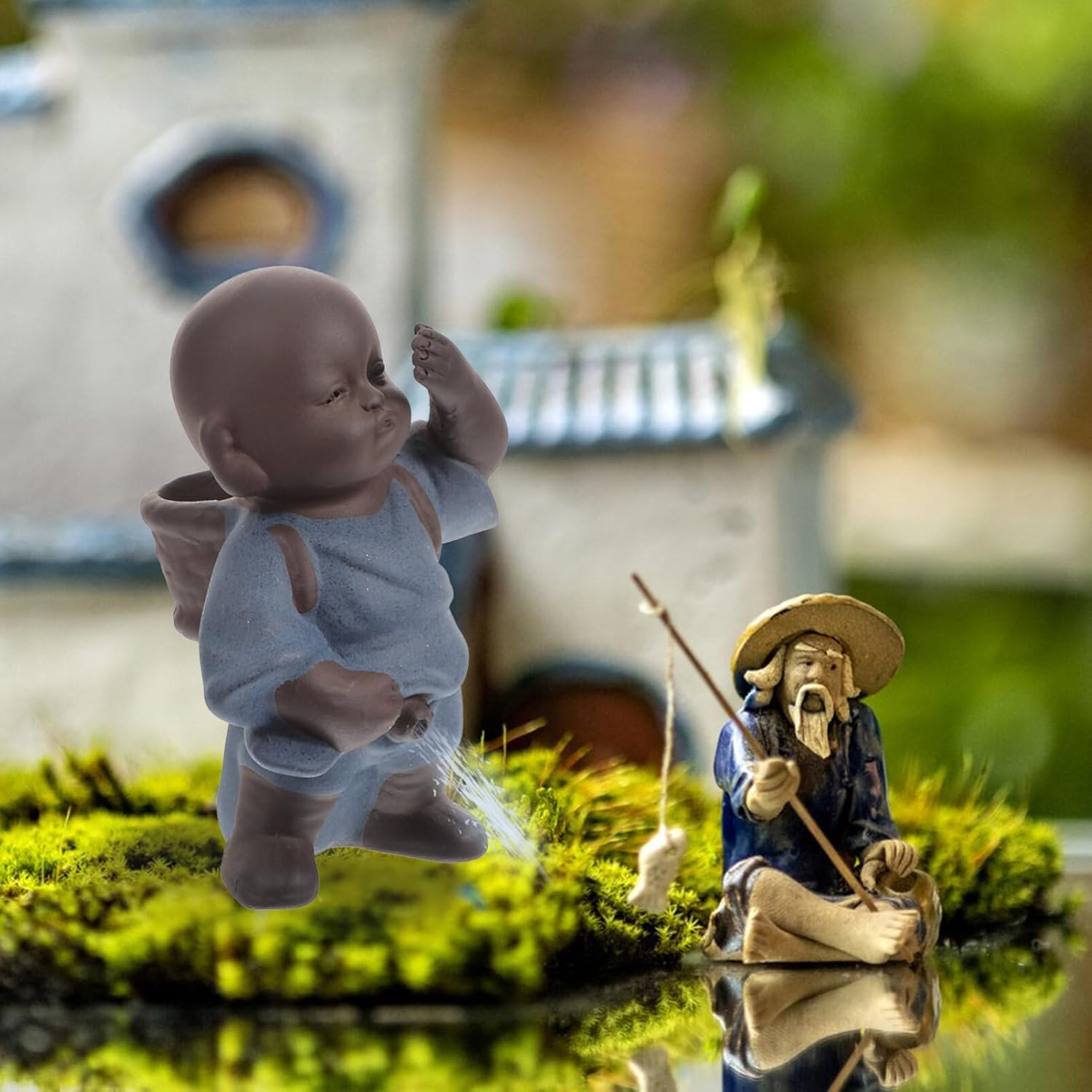 Creative Little Monk Tea Pet Ornament