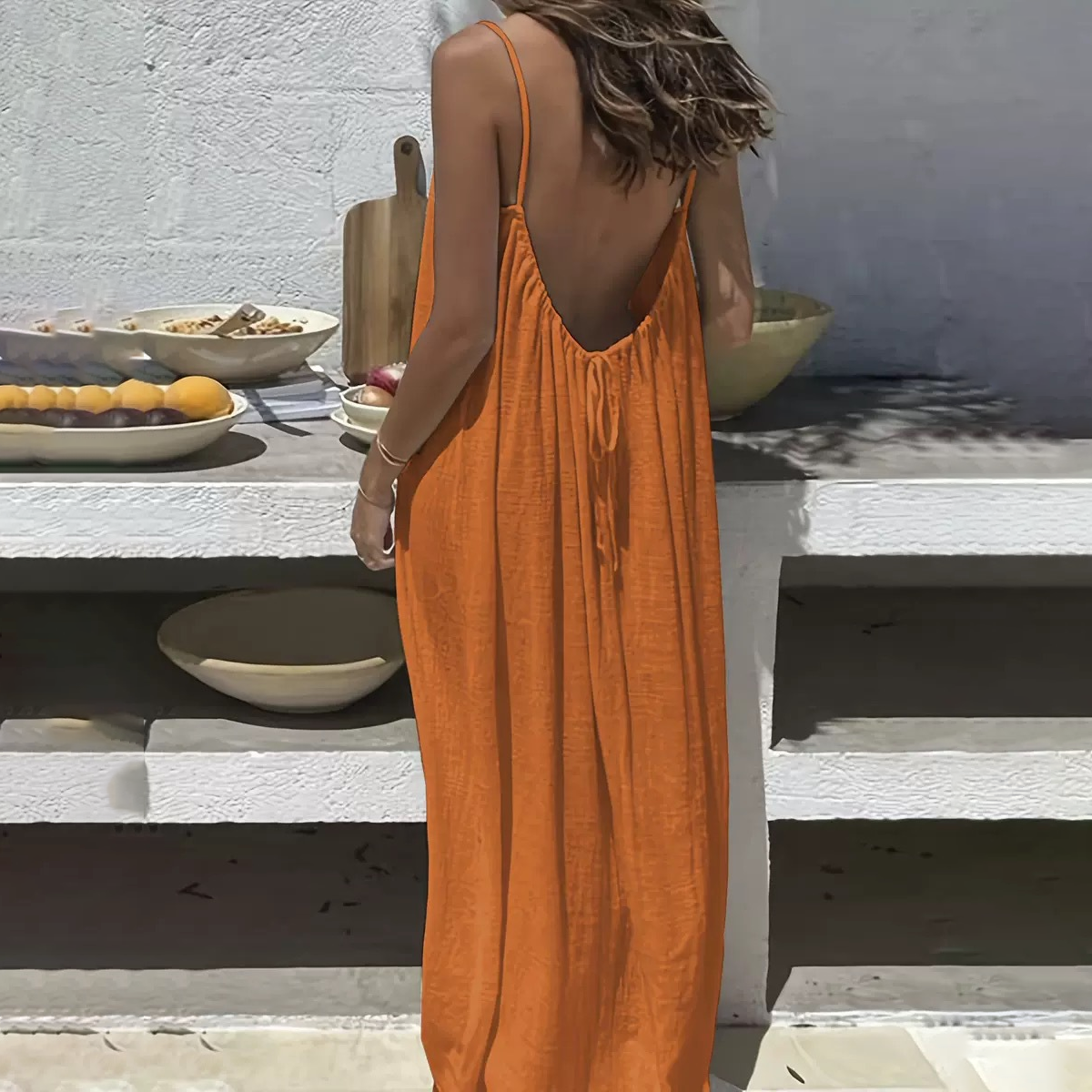 Summer casual sundress