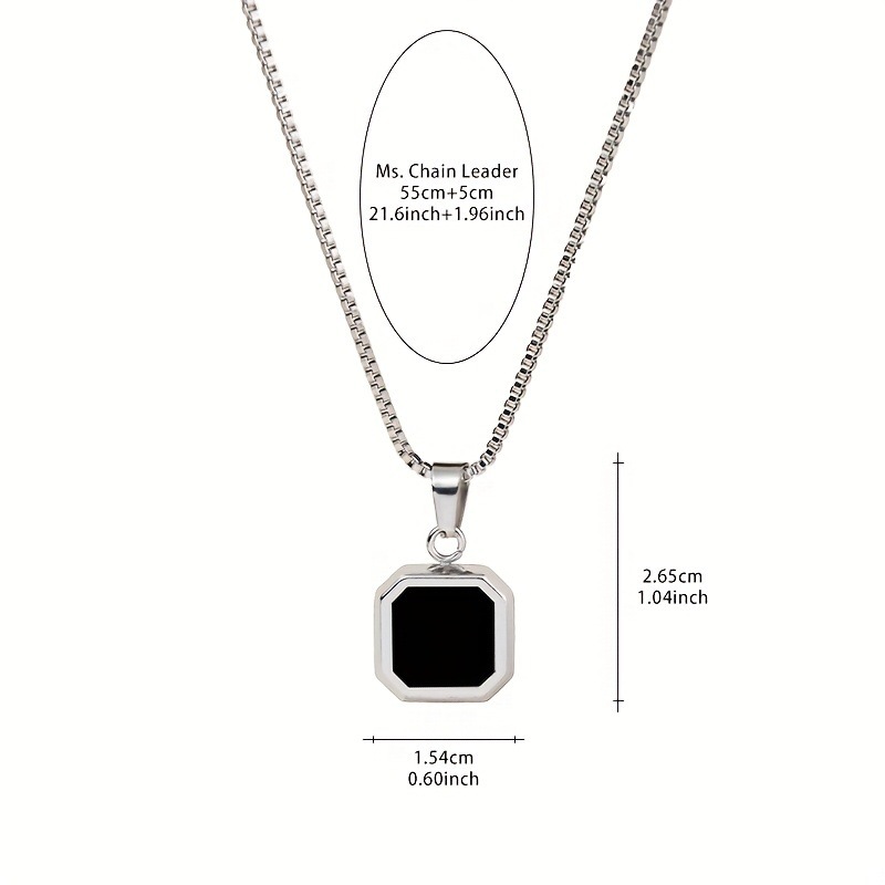 Temperature-changing color custom necklace