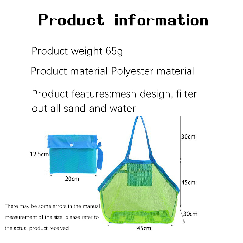 Mesh beach bag