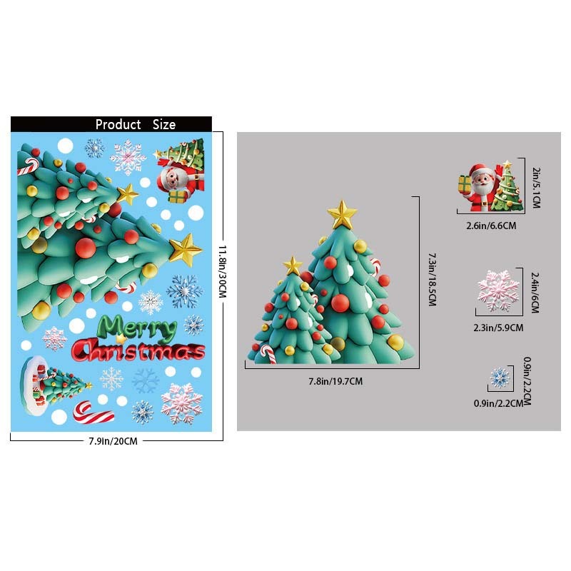 Christmas Static Stickers