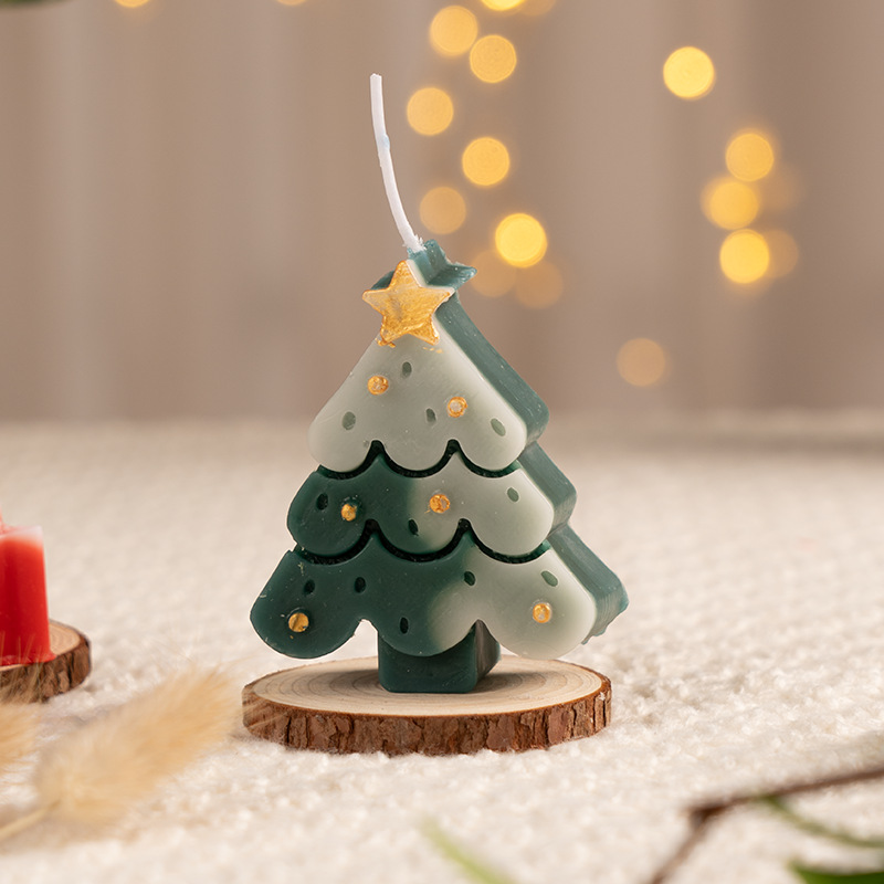 Christmas tree scented candles