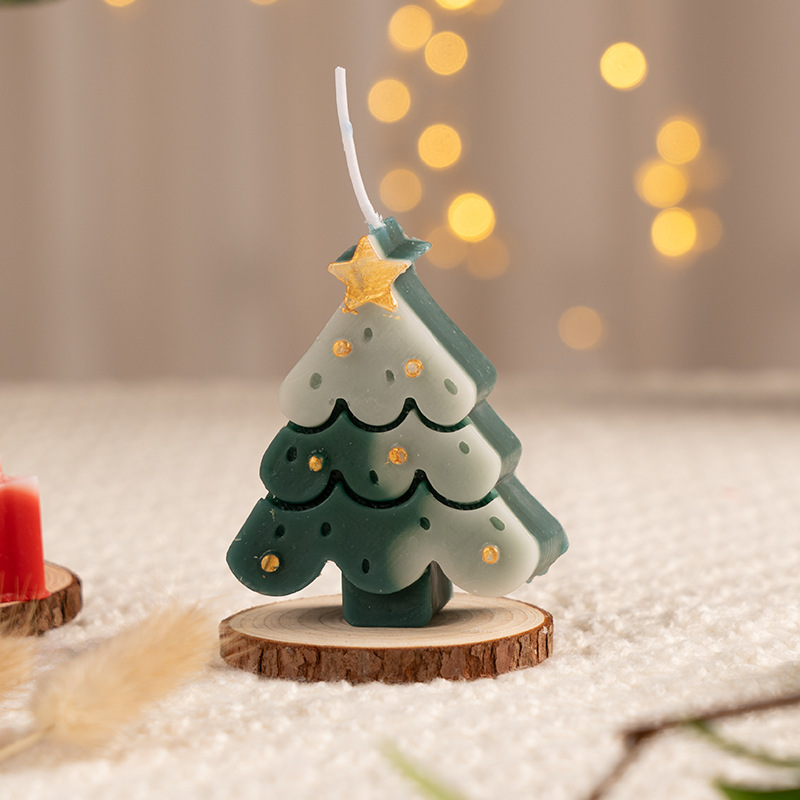 Christmas tree scented candles