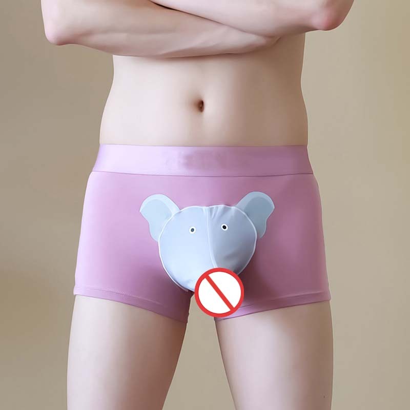 Men's elephant boxer shorts