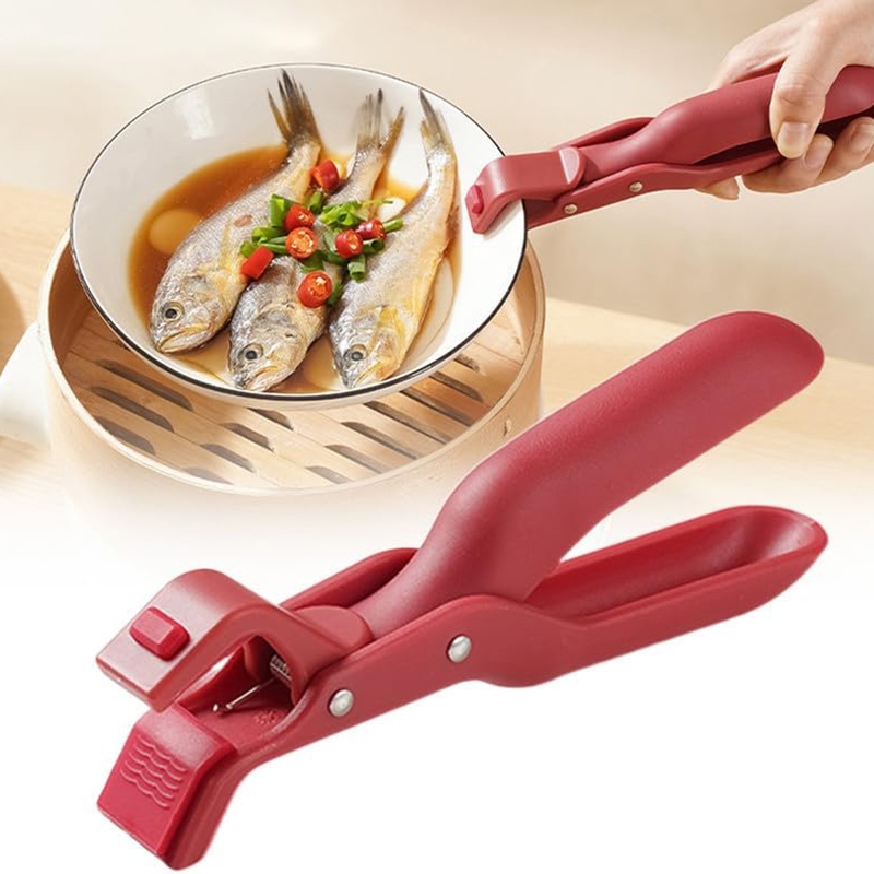 Anti-scalding bowl clip non-slip silicone plate lifter