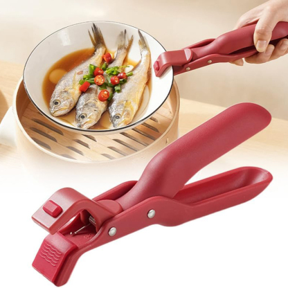 Anti-scalding bowl clip non-slip silicone plate lifter