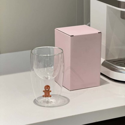 Gilded Christmas Tree Double-Layer Mug