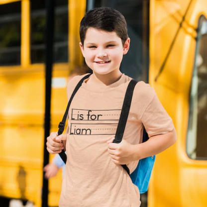 Personalized Alphabet Shirt