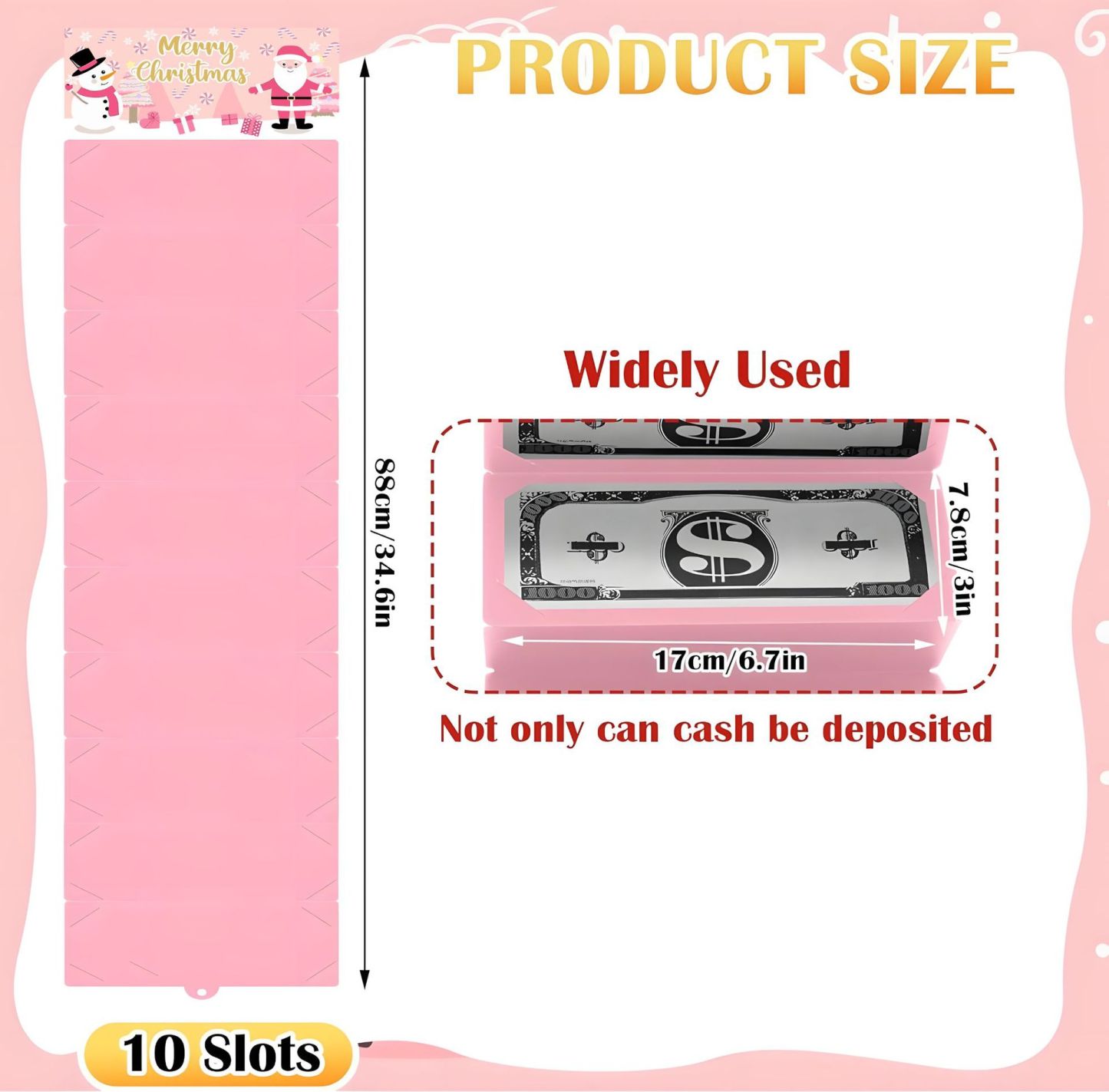 Christmas Banknote Greeting Card