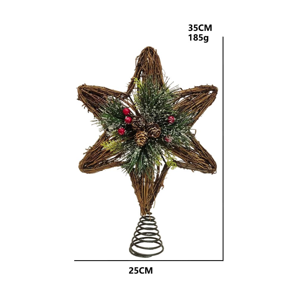 DIY Christmas Tree Top Decoration