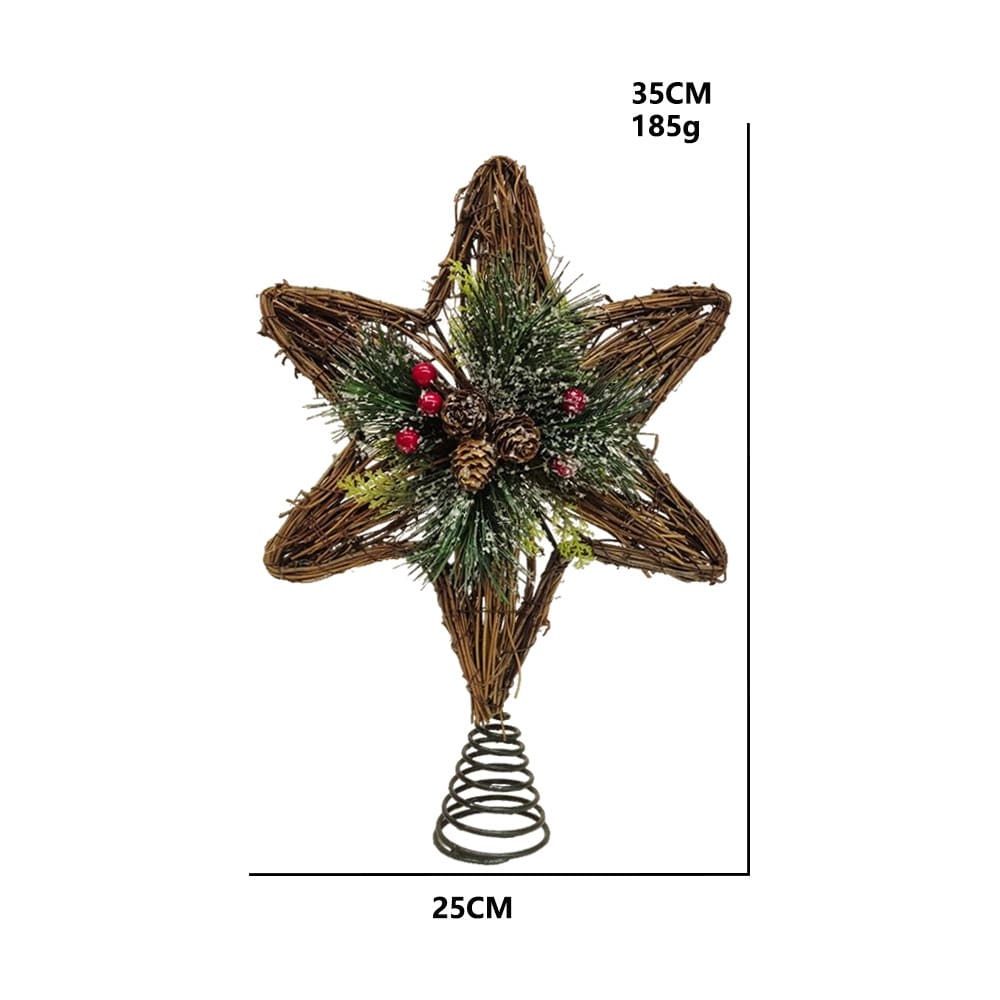 DIY Christmas Tree Top Decoration