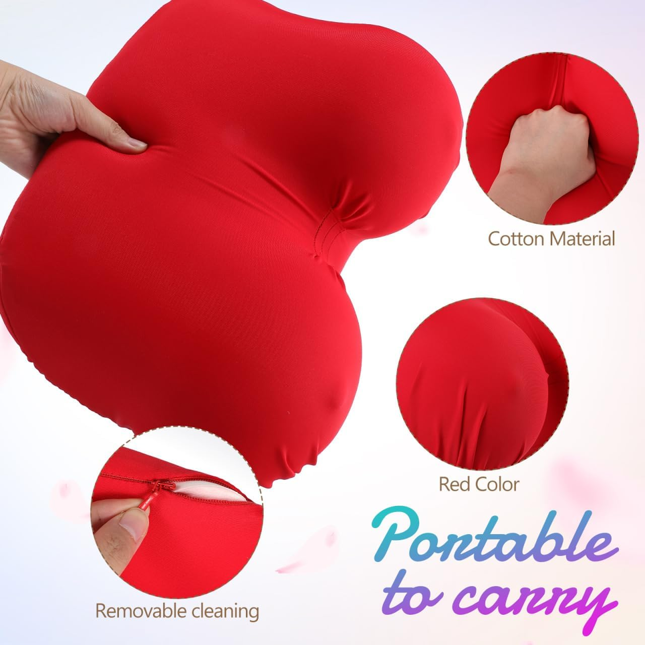 3D Boobs Breasts   Soft Memory Foam  Pillow 
