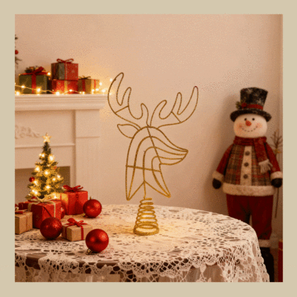 DIY Christmas Tree Top Decoration