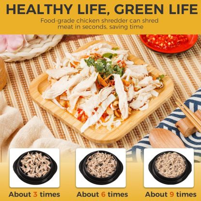 Chicken breast shredder