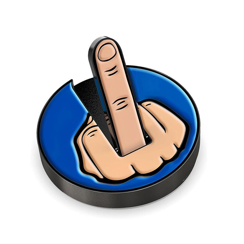 Funny Middle Finger Golf Ball Marker
