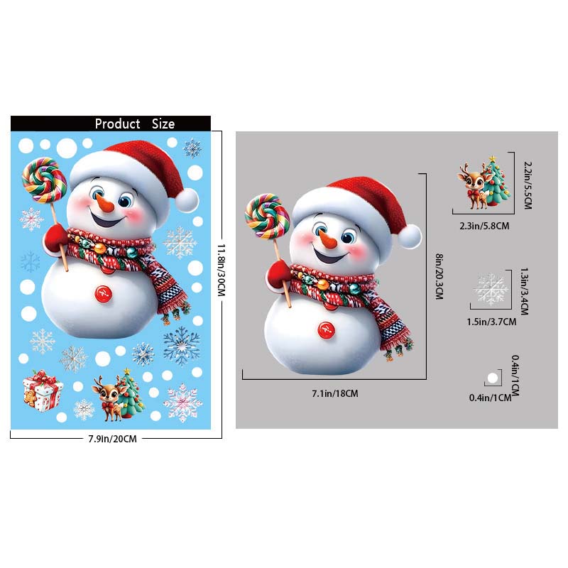 Christmas Static Stickers