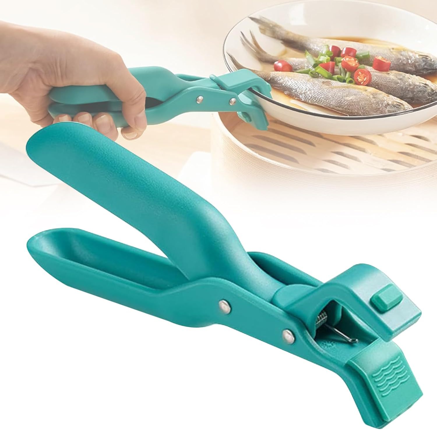 Anti-scalding bowl clip non-slip silicone plate lifter