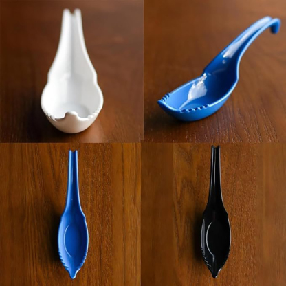 Ramen soup spoon with fork