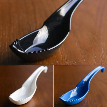Ramen soup spoon with fork