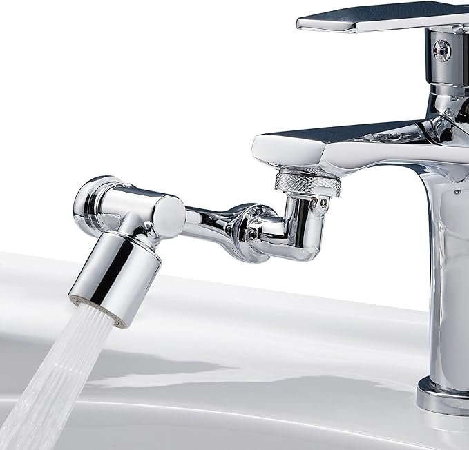 Robotic arm universal faucet