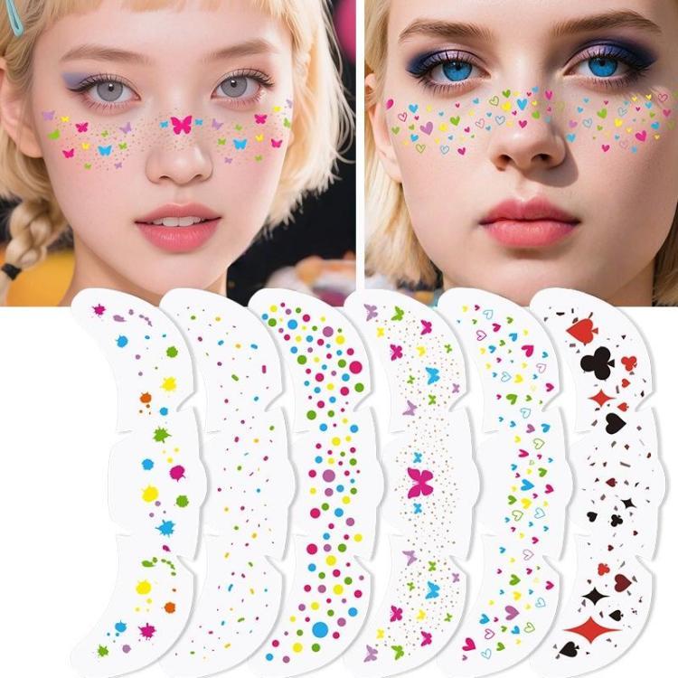 Waterproof freckle makeup face stickers