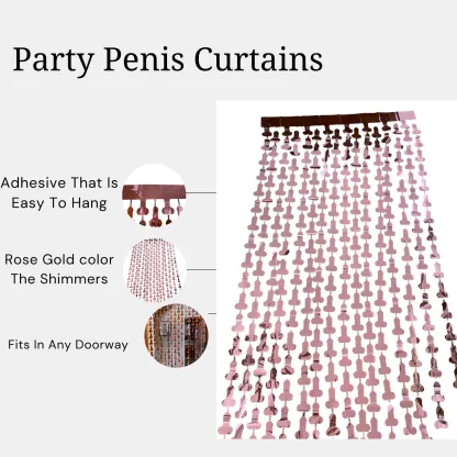 Aluminum Foil Curtain Party Decoration