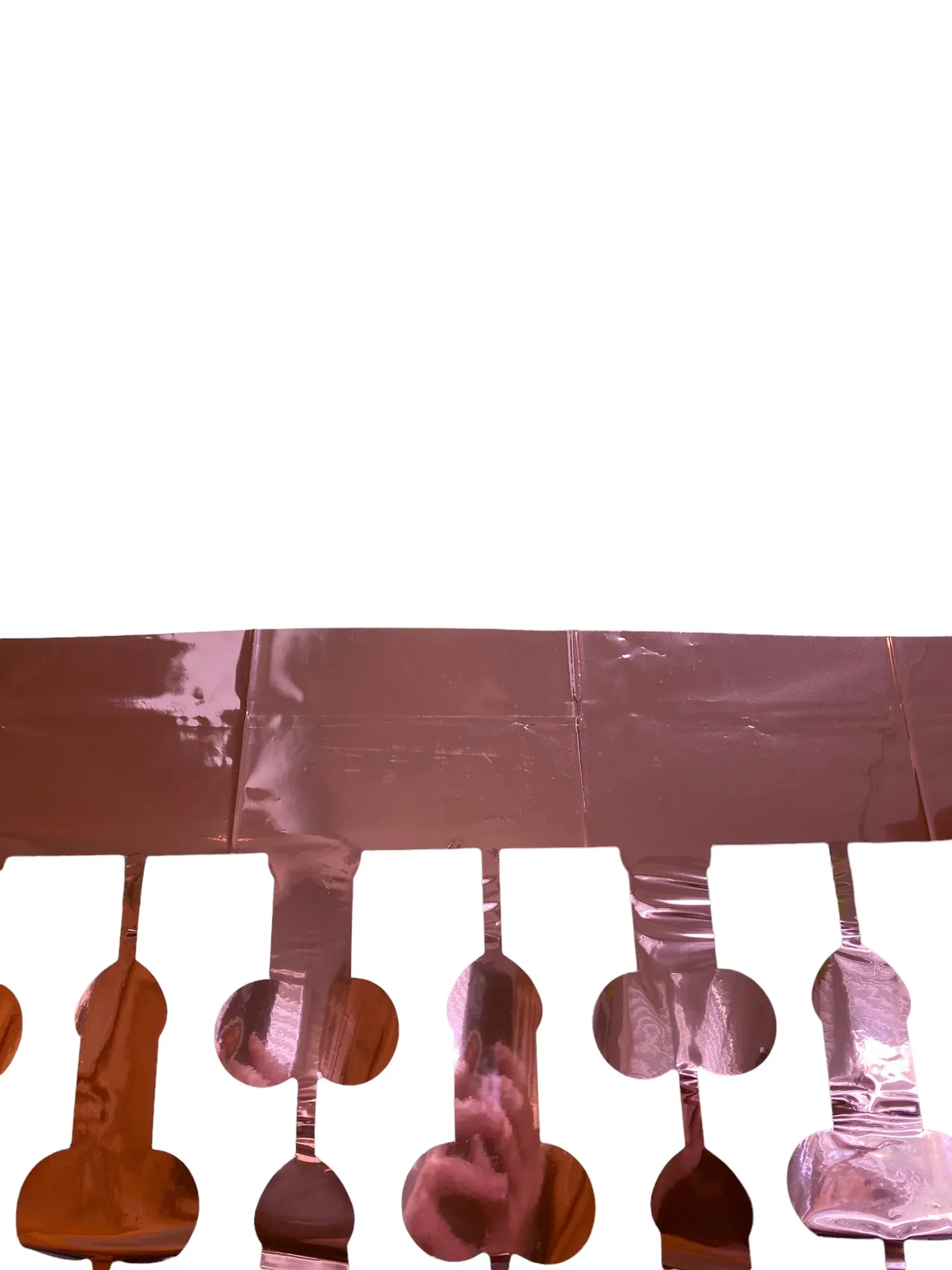 Aluminum Foil Curtain Party Decoration