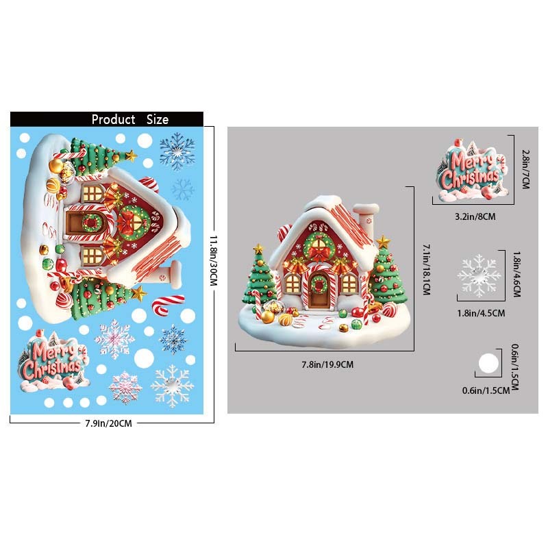 Christmas Static Stickers