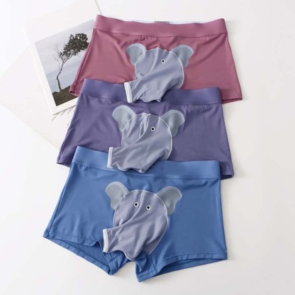 Men's elephant boxer shorts