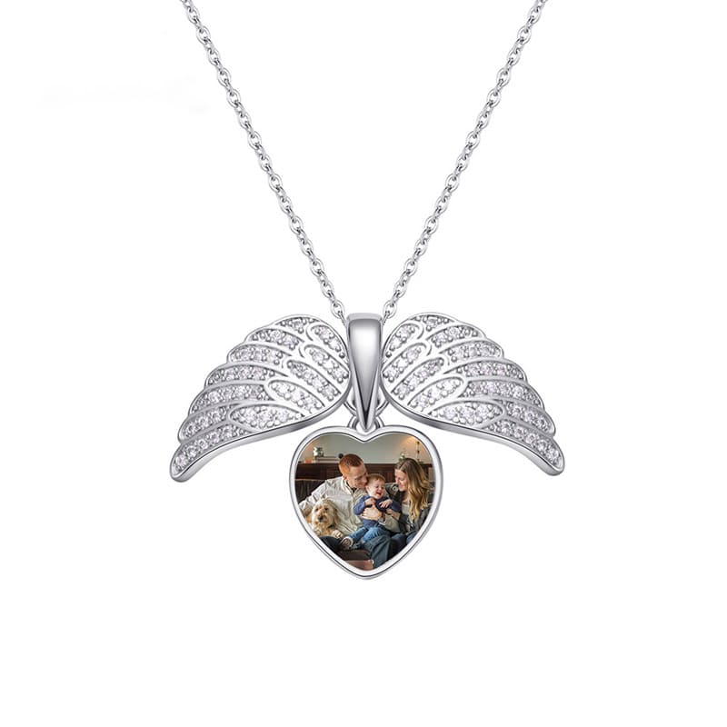 Personalized Wing Necklace