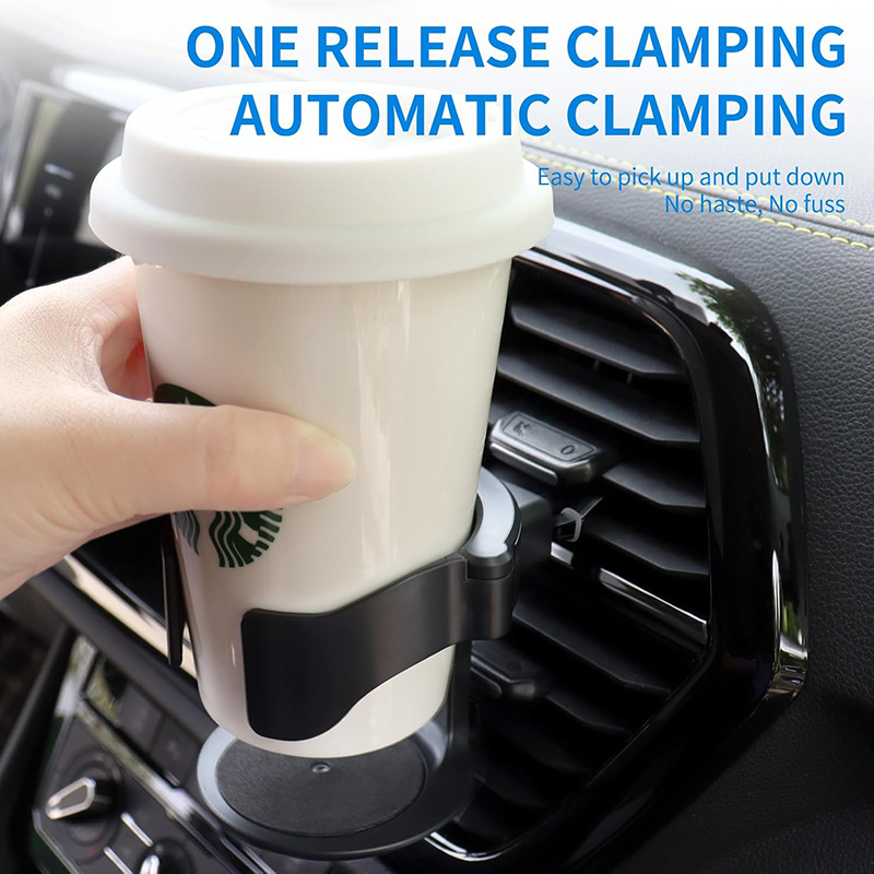 Multifunctional car air conditioning outlet fixing bracket