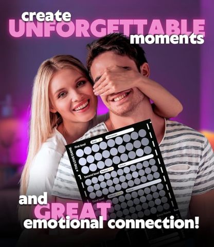 Couple game poster scratch card