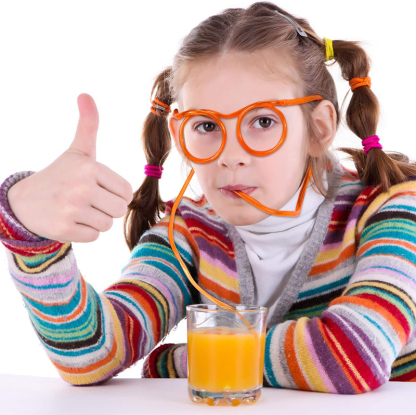 Funny Eyes Straws