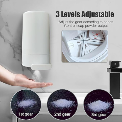 Wall-mounted punch-free soap grinder