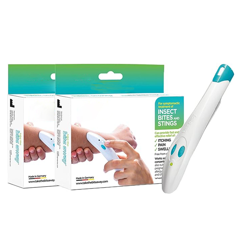 Electronic mosquito bite treatment device