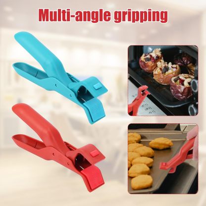 Anti-scalding bowl clip non-slip silicone plate lifter